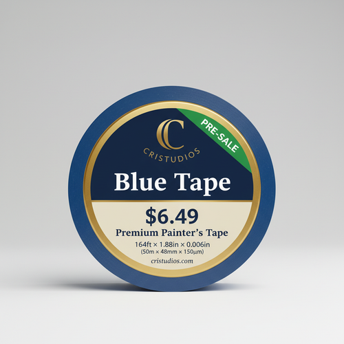 CRISTUDIOS Blue Tape Premium - Pre-venta $6.49