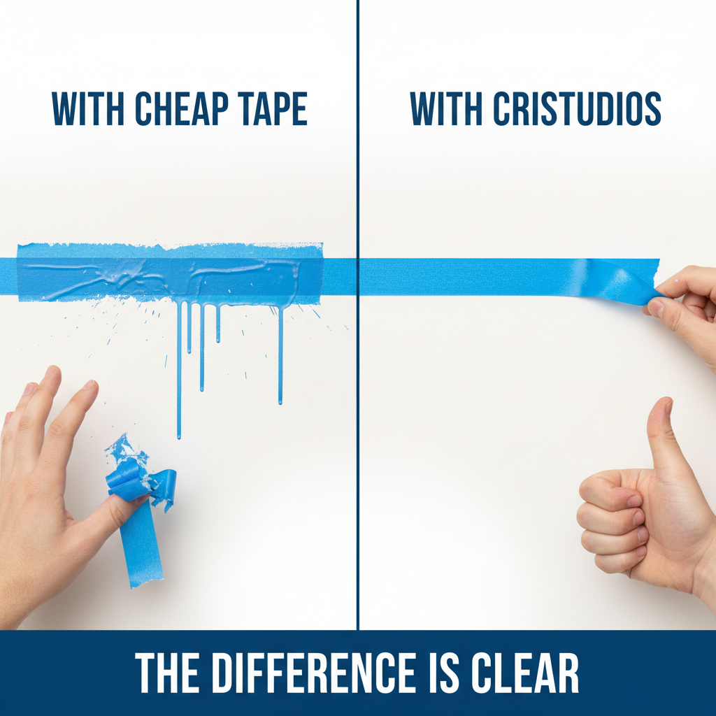 Antes y Después - Diferencia con tape común